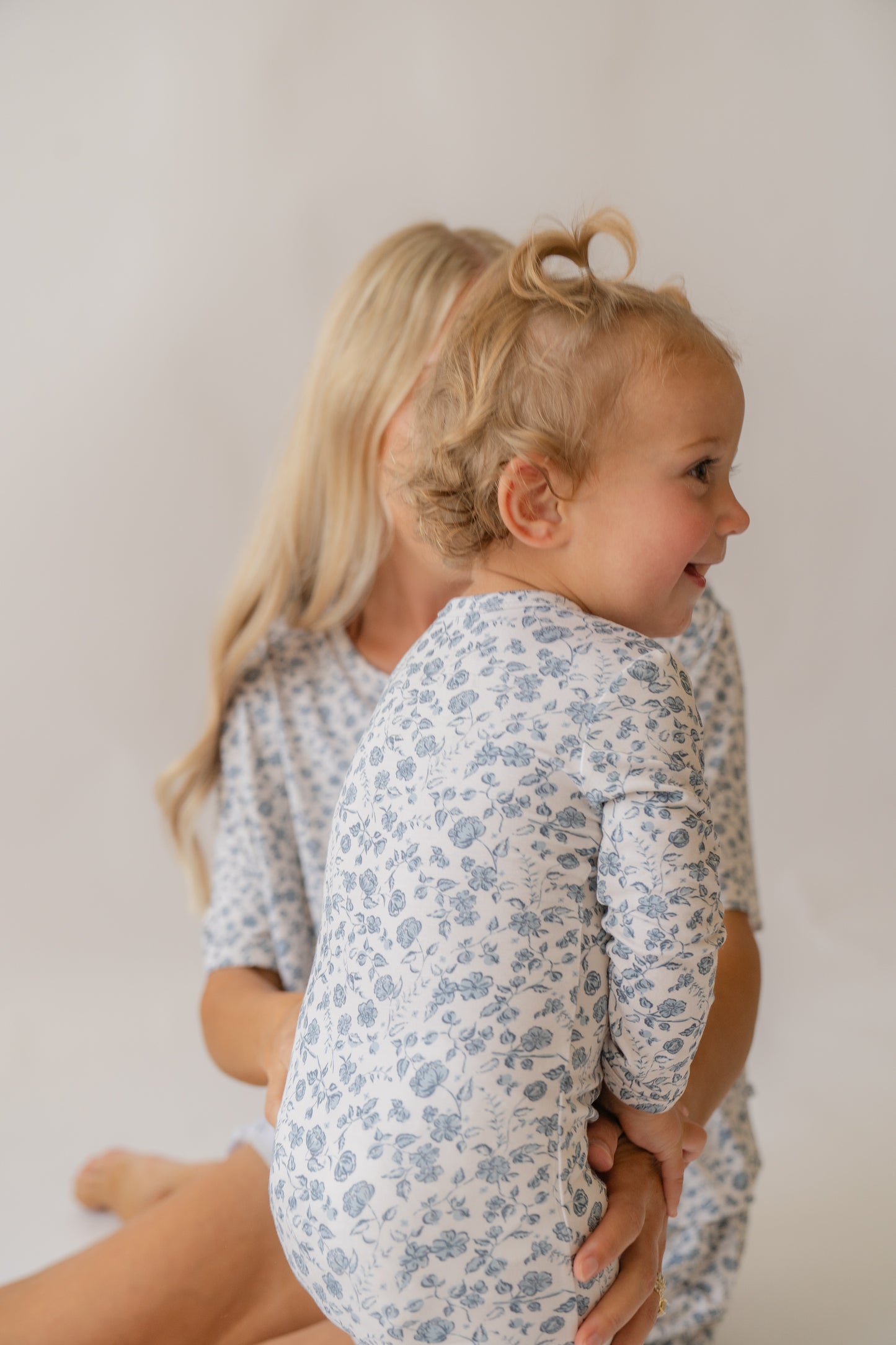 Vintage Floral | Bamboo Zip Romper